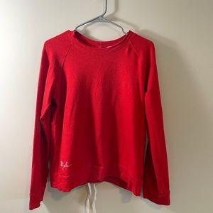 Monrow x SoulCycle Red Sweatshirt